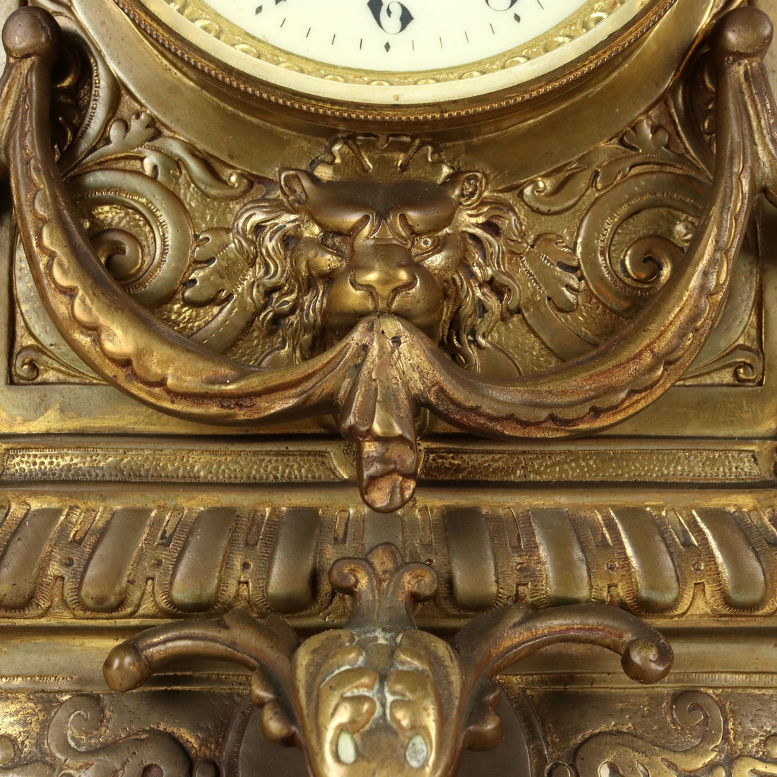 Triptych Clock Bronze France XIX Century - France Last Fourth 19th Century | Antiques  Fancy Goods