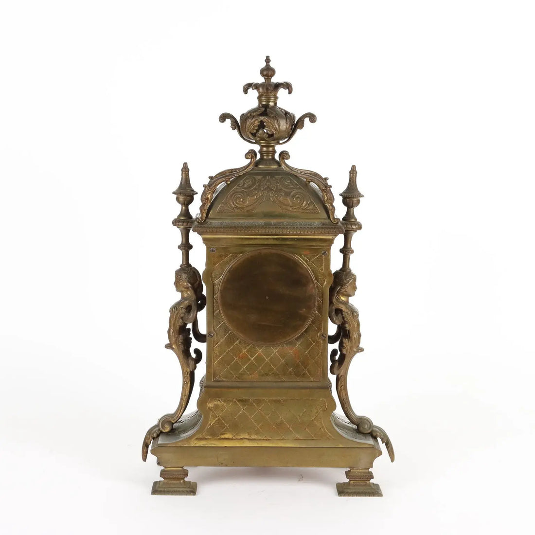 Triptych Clock Bronze France XIX Century - France Last Fourth 19th Century | Antiques | Fancy Goods