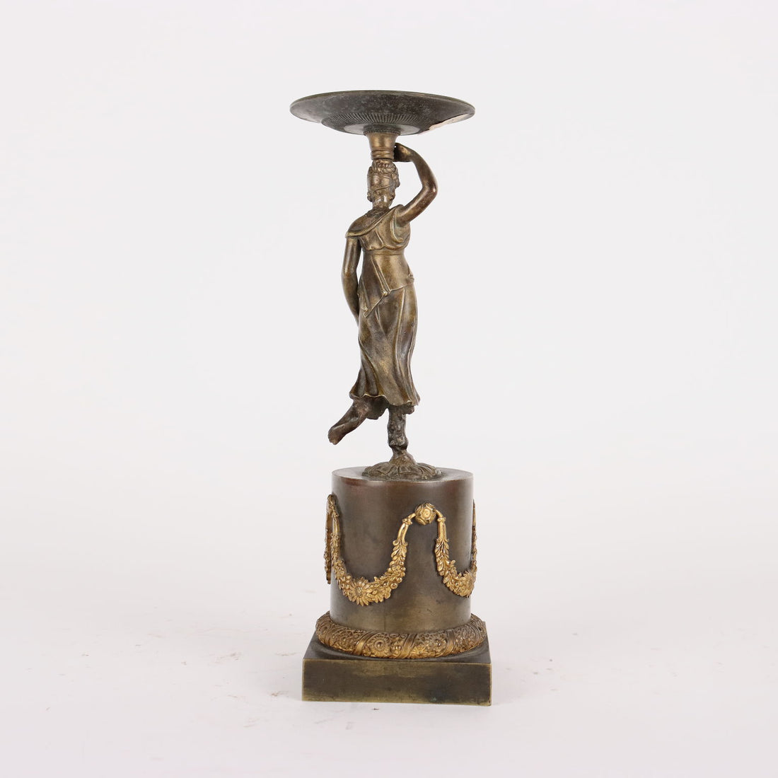 Candle Holder Bronze France XIX Century - France XIX Century | Antiques  Fancy Goods