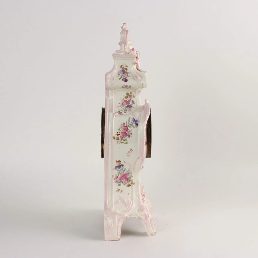 Countertop Clock Baroque Style Porcelain France XIX Century - France Second half of the 19th century | Antiques | Fancy Goods