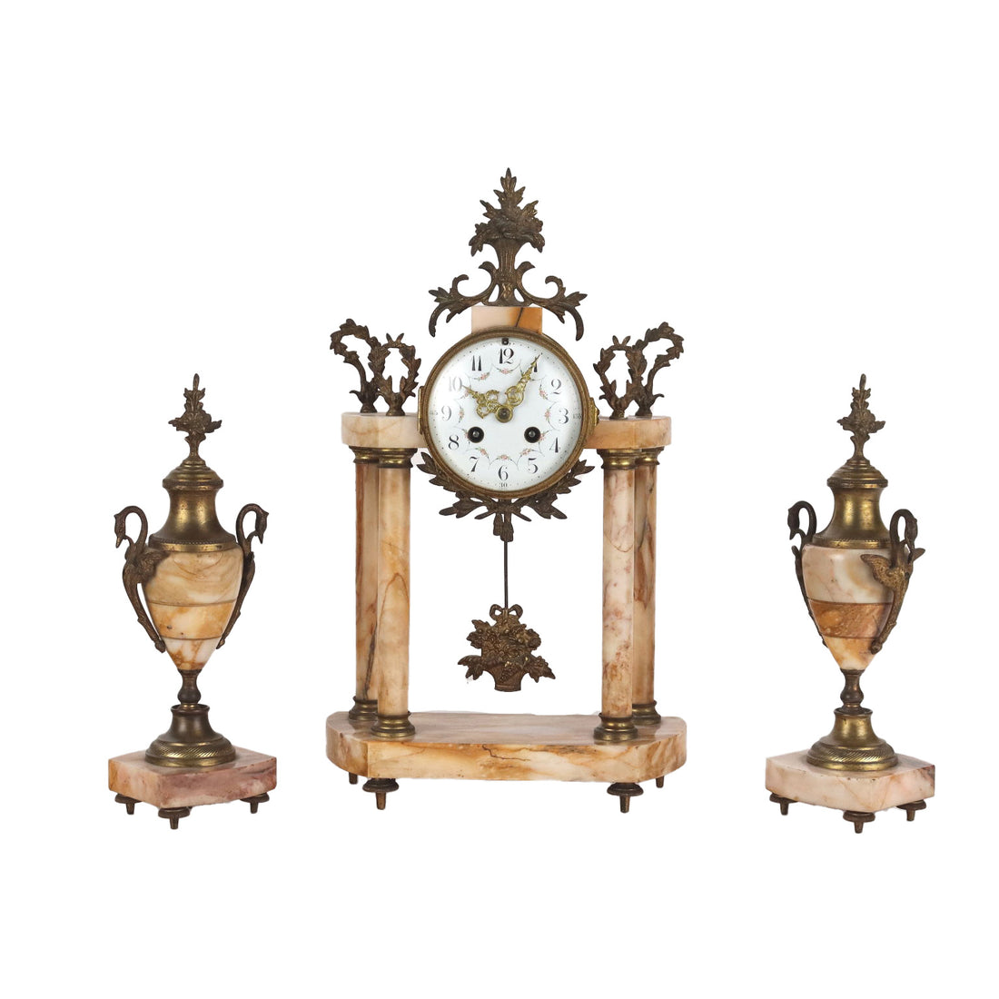 Triptych Marble France XIX Century - France Second half of the 19th century | Antiques  Fancy Goods