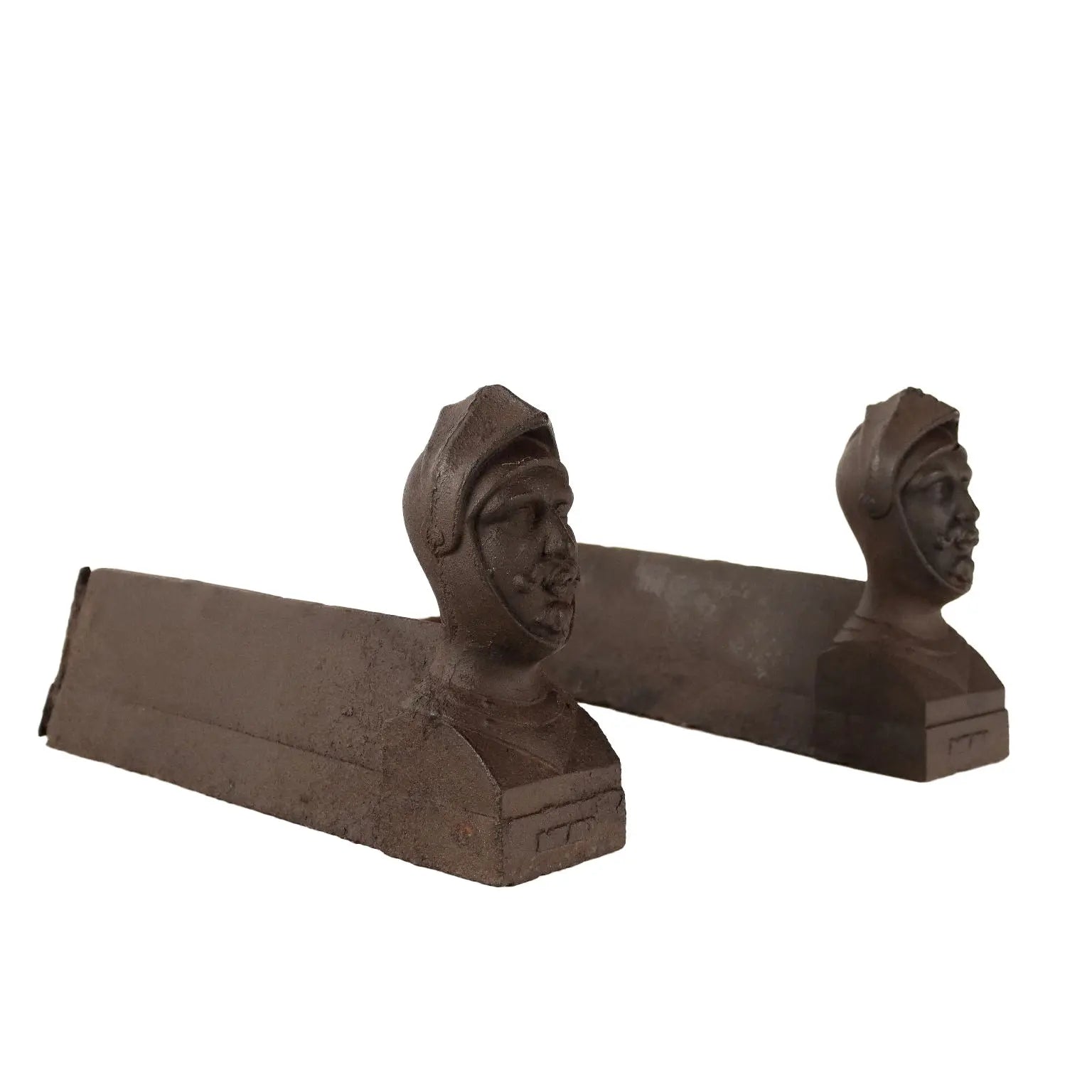 Pair of Andirons Iron Europe XIX Century - Europe XIX Century | Antiques | Fancy Goods