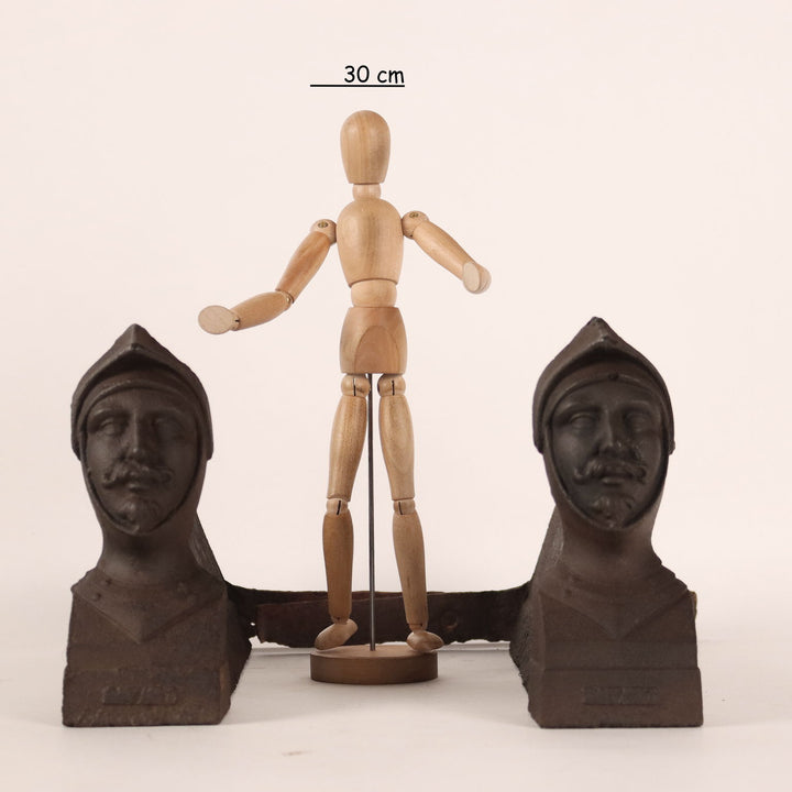 Pair of Andirons Iron Europe XIX Century - Europe XIX Century | Antiques  Fancy Goods