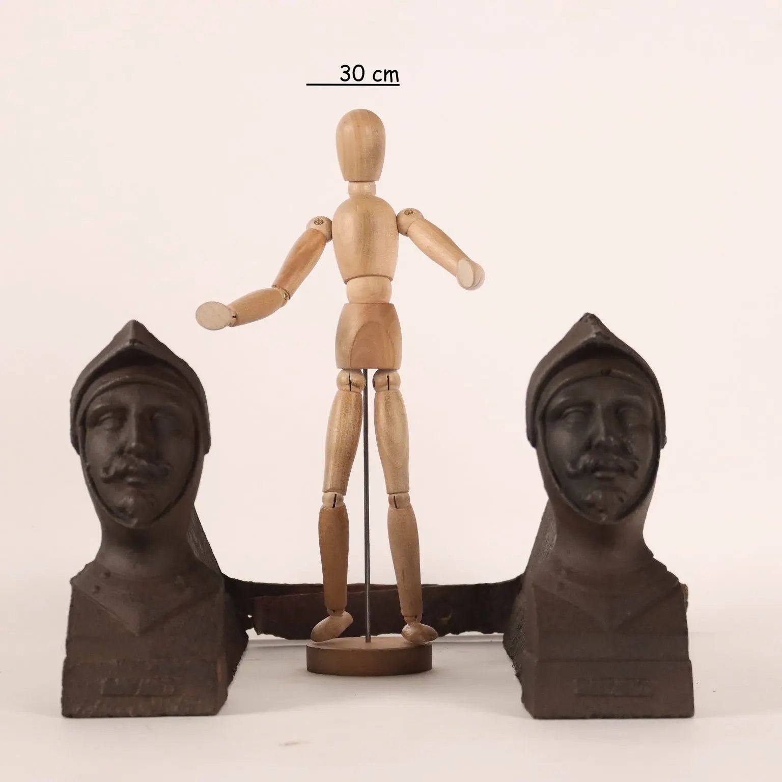 Pair of Andirons Iron Europe XIX Century - Europe XIX Century | Antiques | Fancy Goods