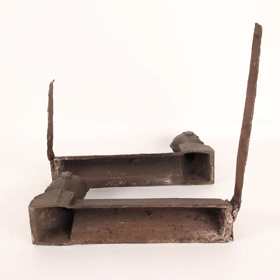 Pair of Andirons Iron Europe XIX Century - Europe XIX Century | Antiques | Fancy Goods