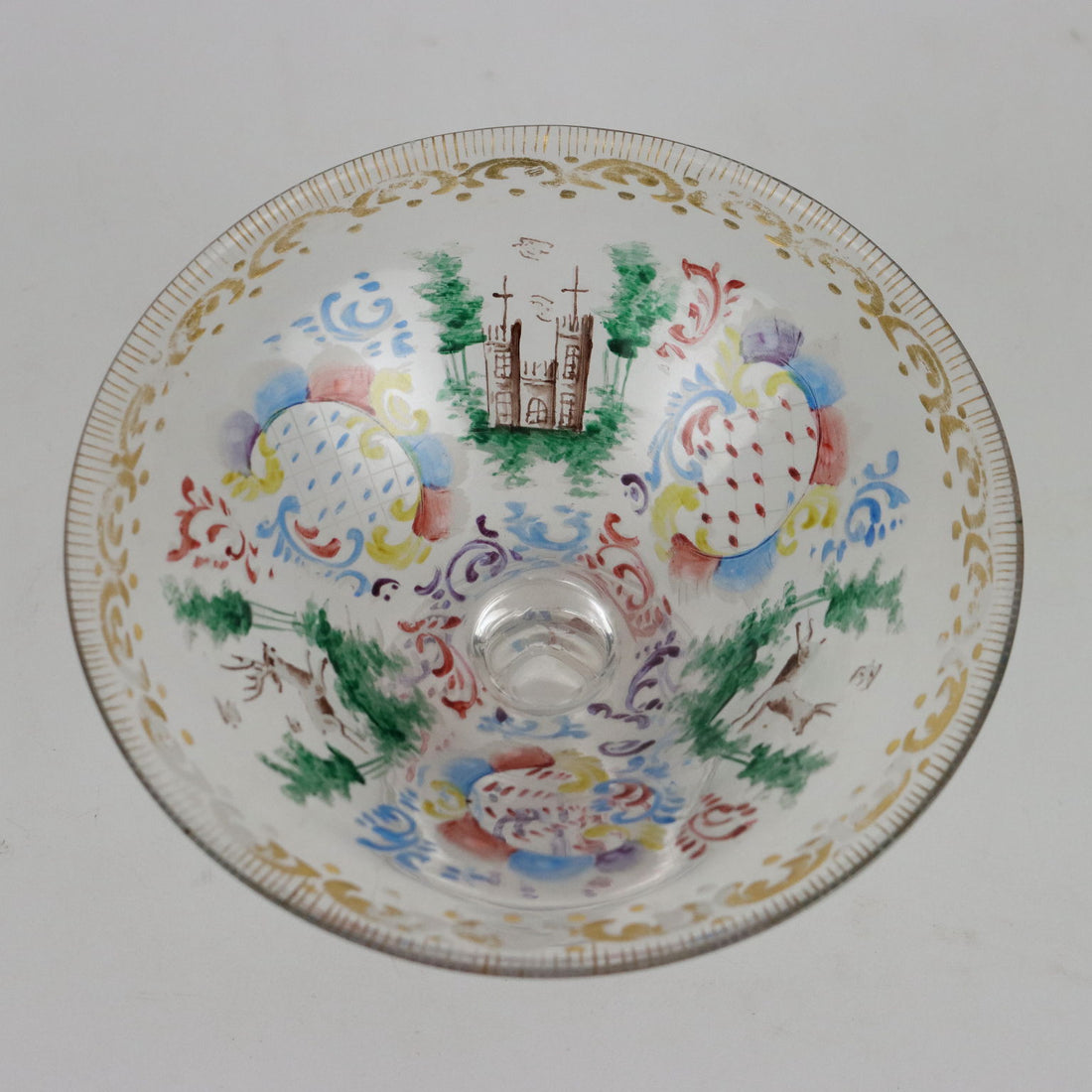 Group of 4 Glass Goblets Central Europe XX Century - Europe, Early XX Century | Antiques  Fancy Goods