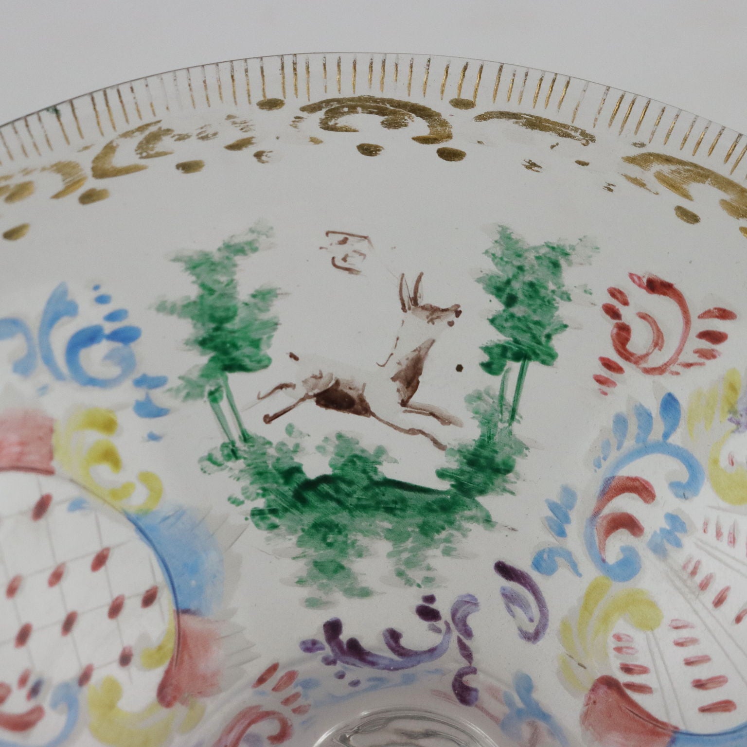 Group of 4 Glass Goblets Central Europe XX Century - Europe, Early XX Century | Antiques  Fancy Goods