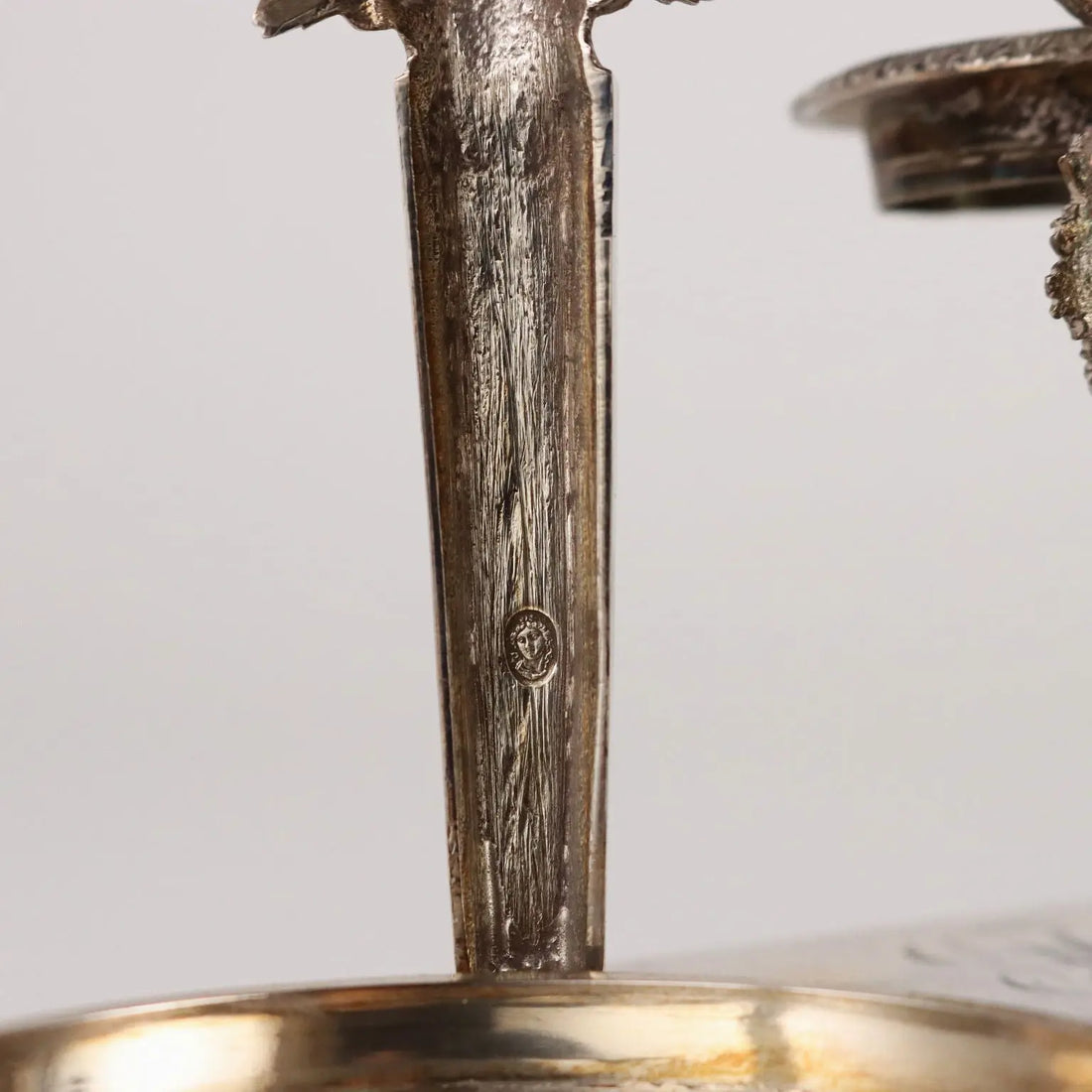Ancient Vinegar Bottle Dupezard Paris '800 Embossed Silver Crystal - Paris 1809-1819 | Antiques  Fancy Goods