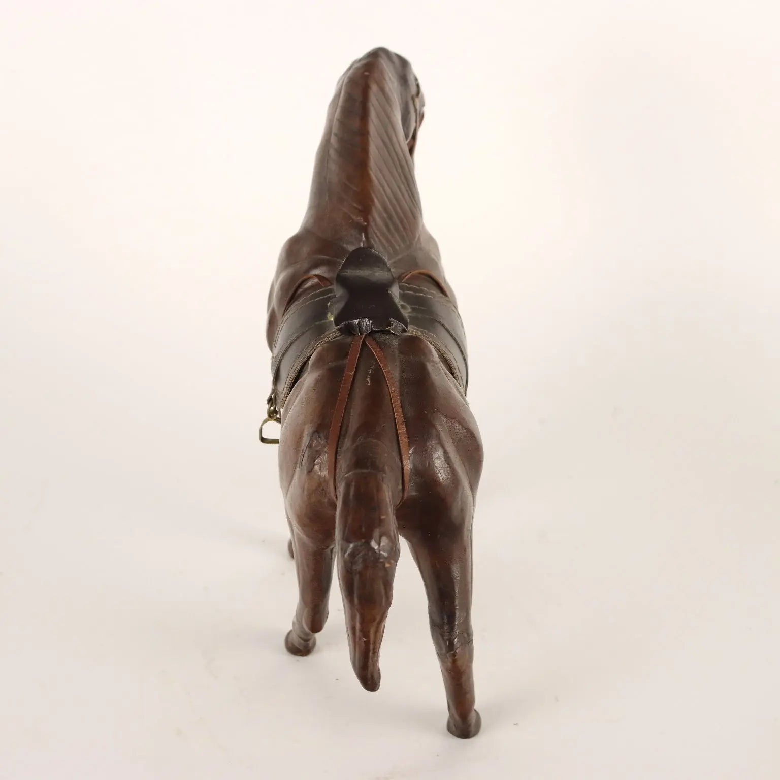 Horse in Leather and Papier-Mâché from the XIX-XX Century - Italy Late 19th - Early 20th Century | Antiques | Fancy Goods