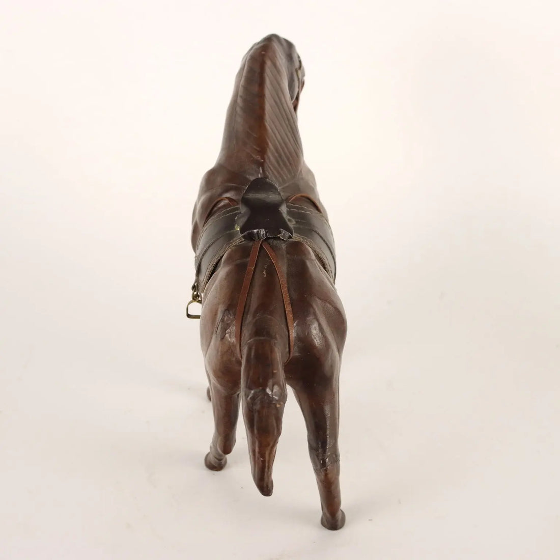 Horse in Leather and Papier-Mâché from the XIX-XX Century - Italy Late 19th - Early 20th Century | Antiques | Fancy Goods