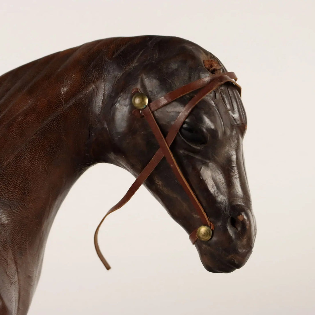 Horse in Leather and Papier-Mâché from the XIX-XX Century - Italy Late 19th - Early 20th Century | Antiques | Fancy Goods