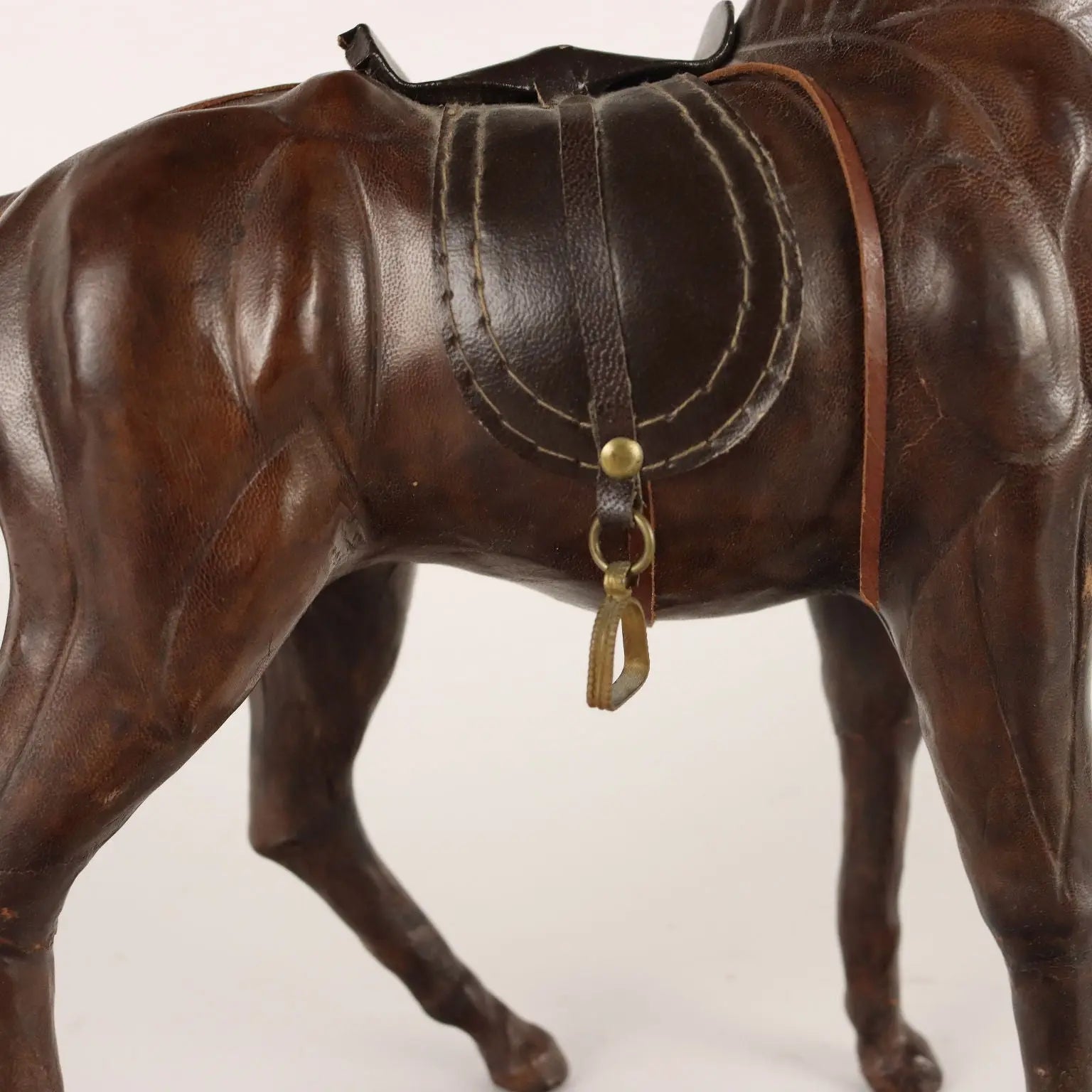 Horse in Leather and Papier-Mâché from the XIX-XX Century - Italy Late 19th - Early 20th Century | Antiques | Fancy Goods