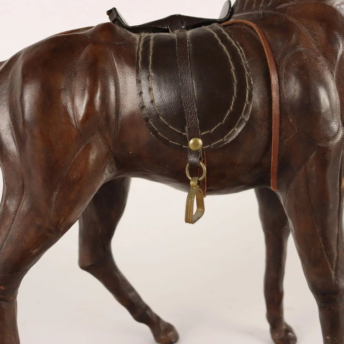 Horse in Leather and Papier-Mâché from the XIX-XX Century - Italy Late 19th - Early 20th Century | Antiques | Fancy Goods