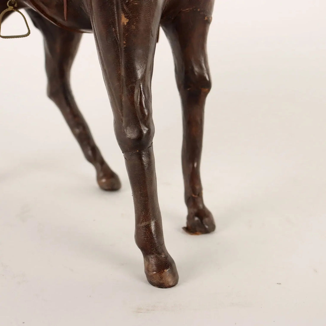 Horse in Leather and Papier-Mâché from the XIX-XX Century - Italy Late 19th - Early 20th Century | Antiques | Fancy Goods