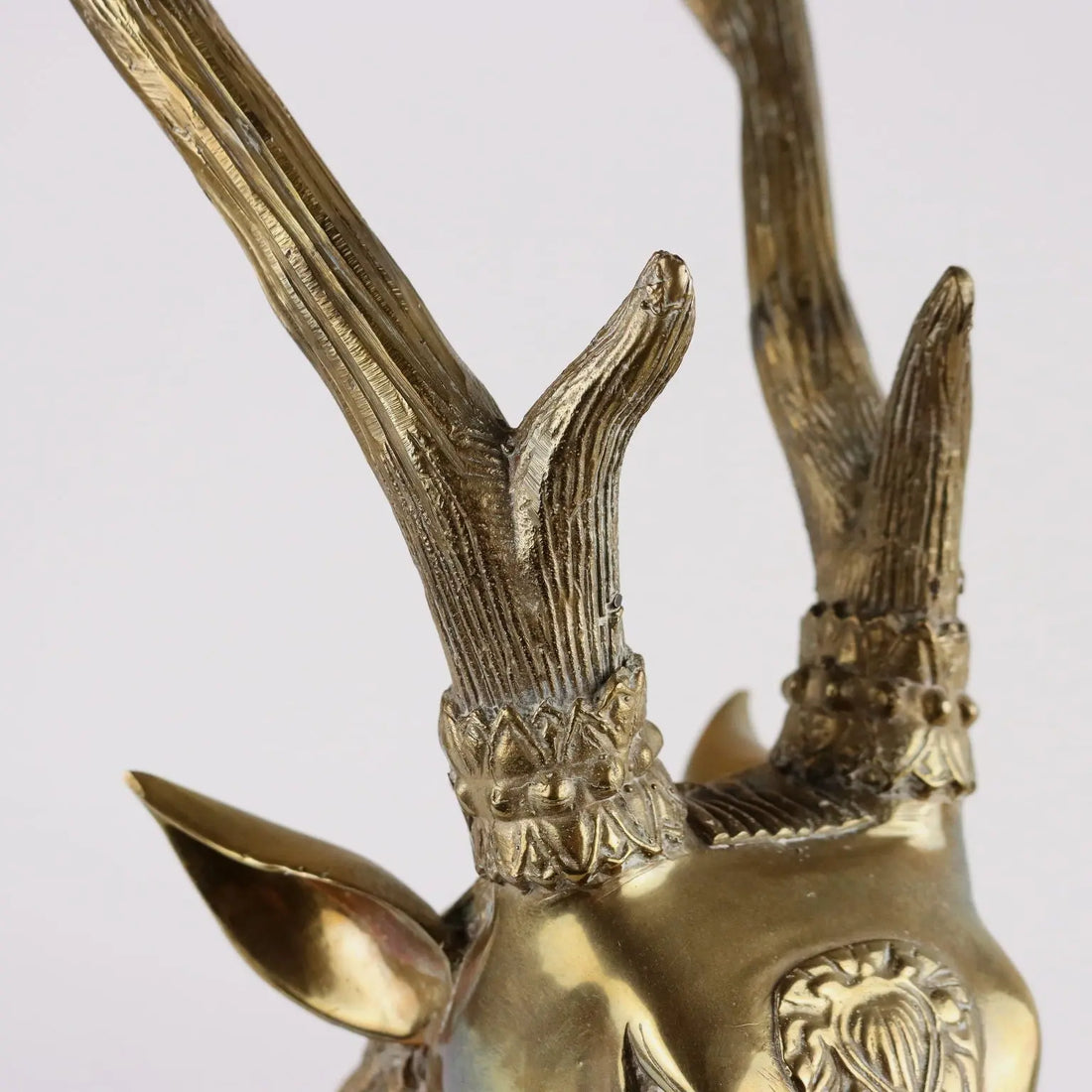 Deer Brass Sarreid Hollywood Regency Europe 1970s - Europe, 1970s | Antiques | Fancy Goods