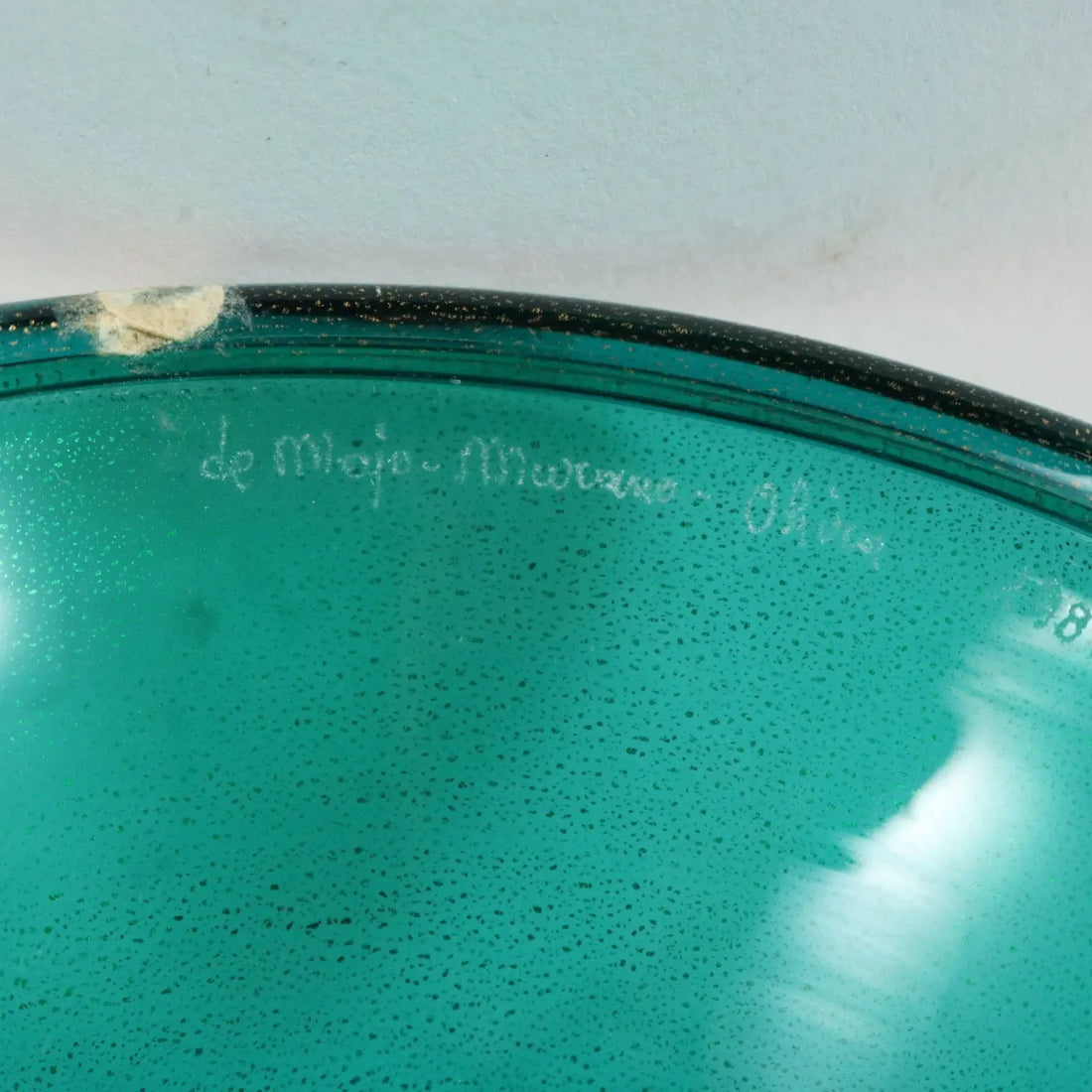 Ancient Bottle Y. Ohira for De Majo 1987 Murano Blown Glass