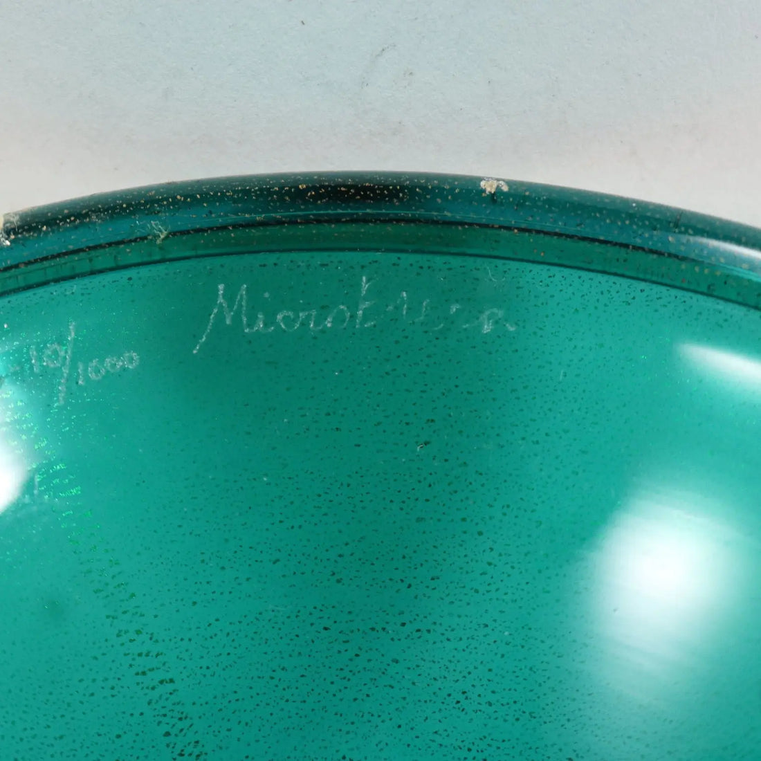 Ancient Bottle Y. Ohira for De Majo 1987 Murano Blown Glass