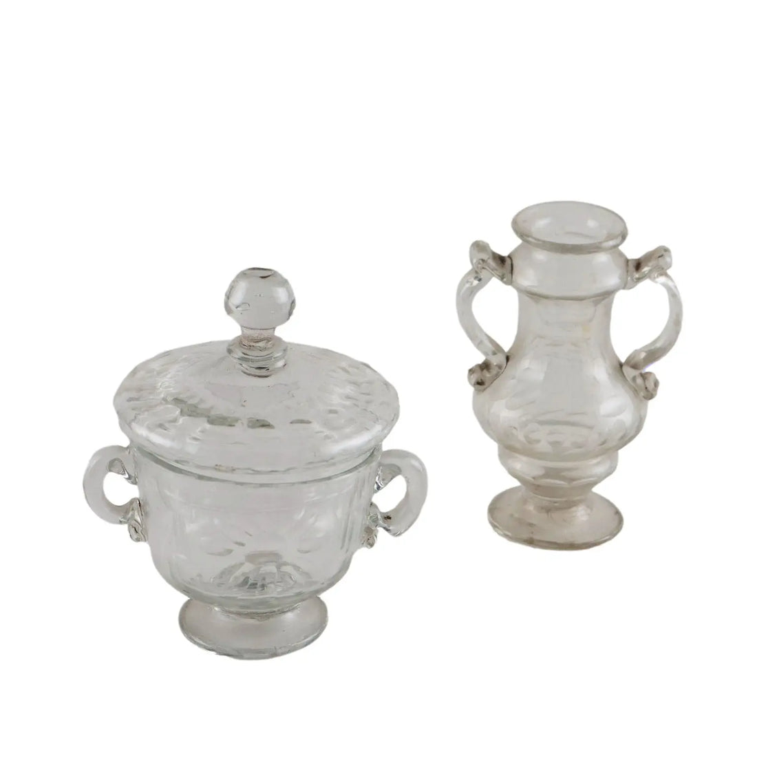 Cup and Small Vase in Murano Glass Italy XVIII Century - Murano, XVIII Century | Antiques | Fancy Goods