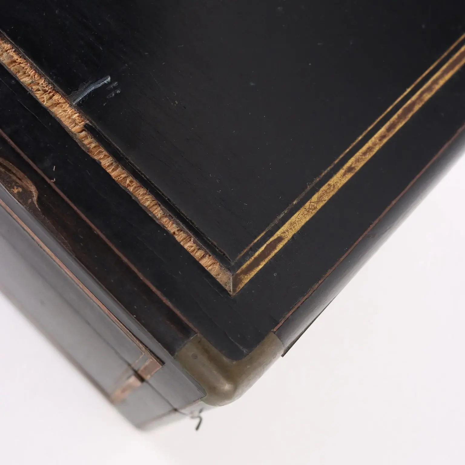 Ancient Sewing Box Last Quarter of the XIX Century Ebony Wood Veneer - France Last Quarter 19th Century | Antiques | Fancy Goods