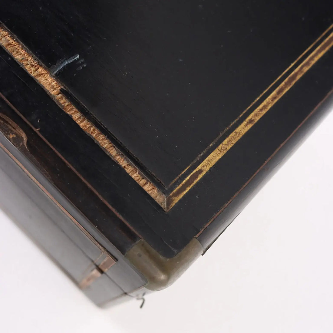Ancient Sewing Box Last Quarter of the XIX Century Ebony Wood Veneer - France Last Quarter 19th Century | Antiques | Fancy Goods