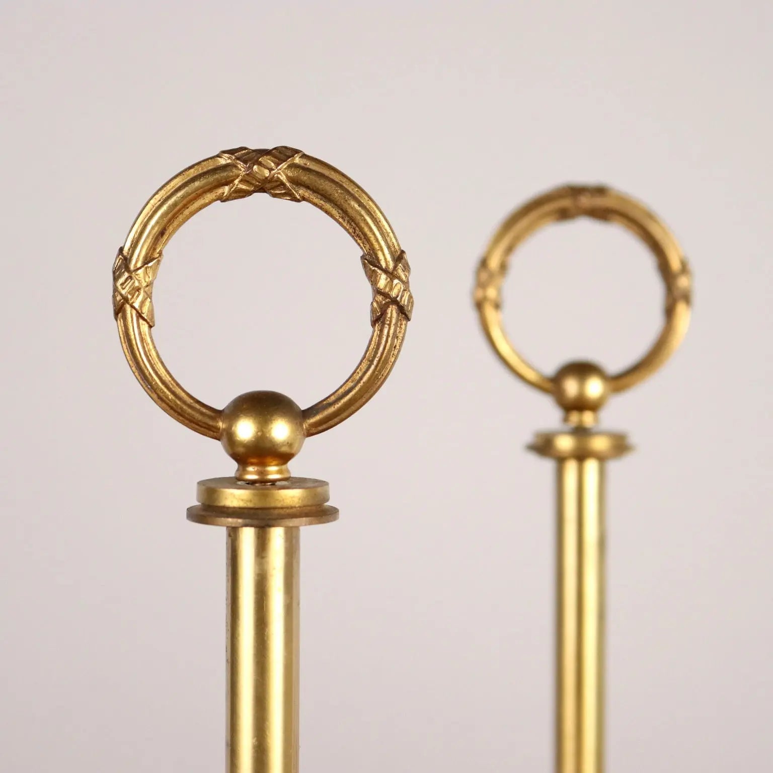 Vintage Table Lamps First Half '900 Gilded Bronze Marble Lamps - Europe First Half of the 20th Century | Antiques | Fancy Goods