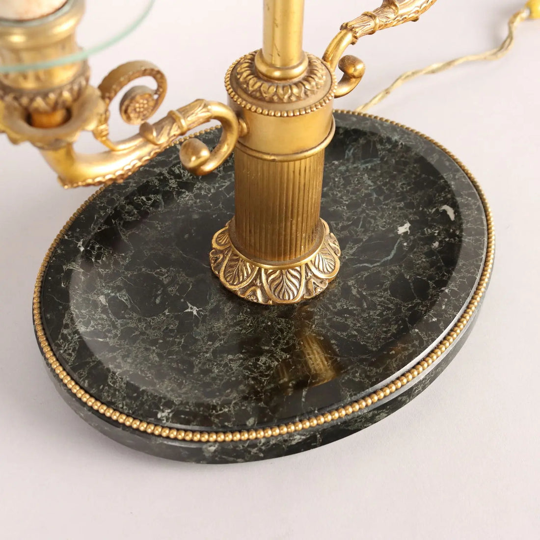 Vintage Table Lamps First Half '900 Gilded Bronze Marble Lamps - Europe First Half of the 20th Century | Antiques | Fancy Goods