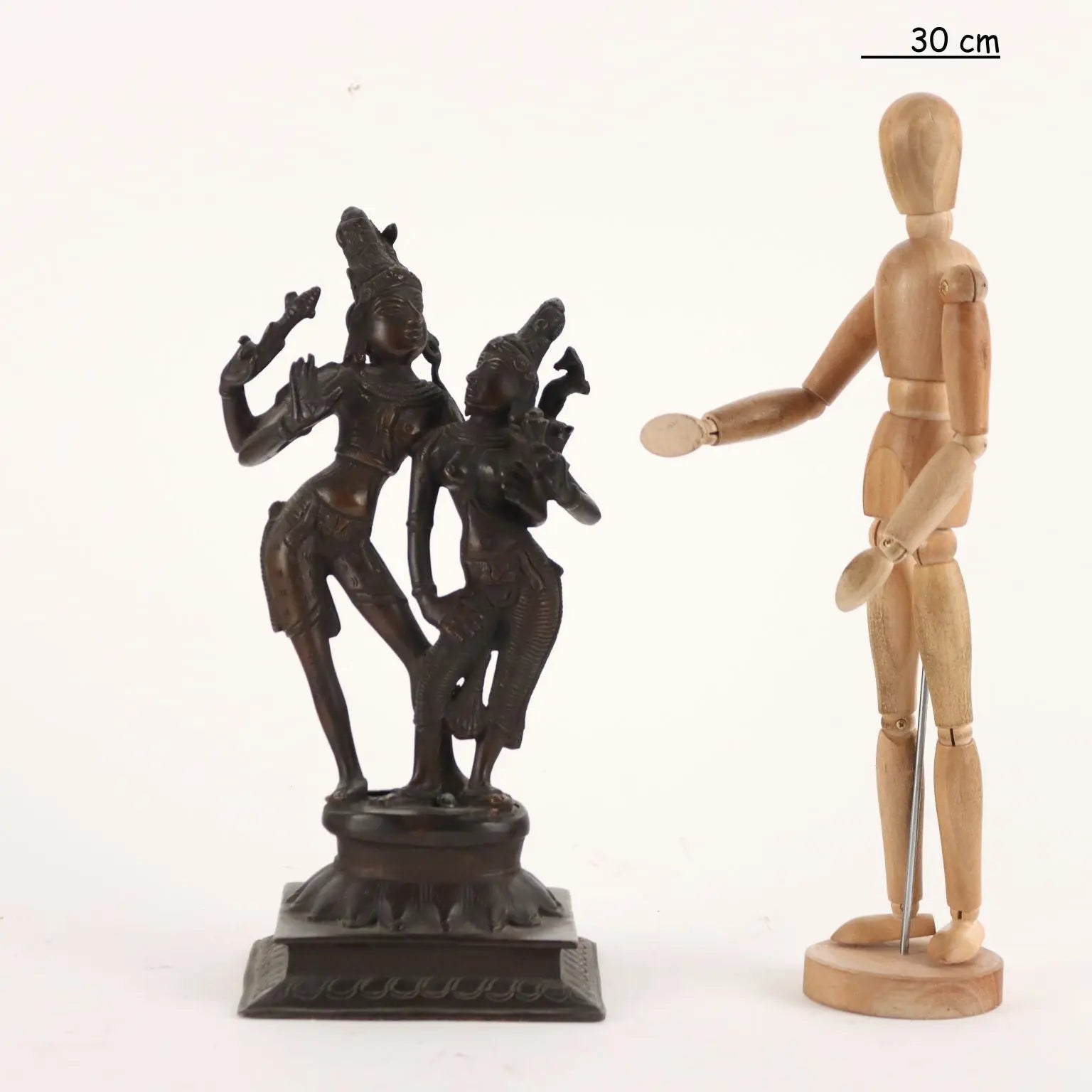 Krishna with a Gopi Bronze India Early 900s Antiques - India, Early 900s | Antiques | Fancy Goods