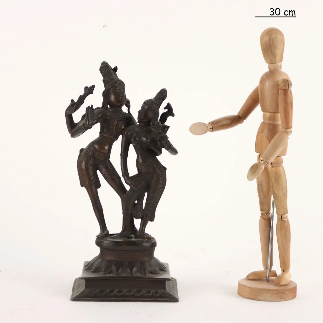 Krishna with a Gopi Bronze India Early 900s Antiques - India, Early 900s | Antiques | Fancy Goods