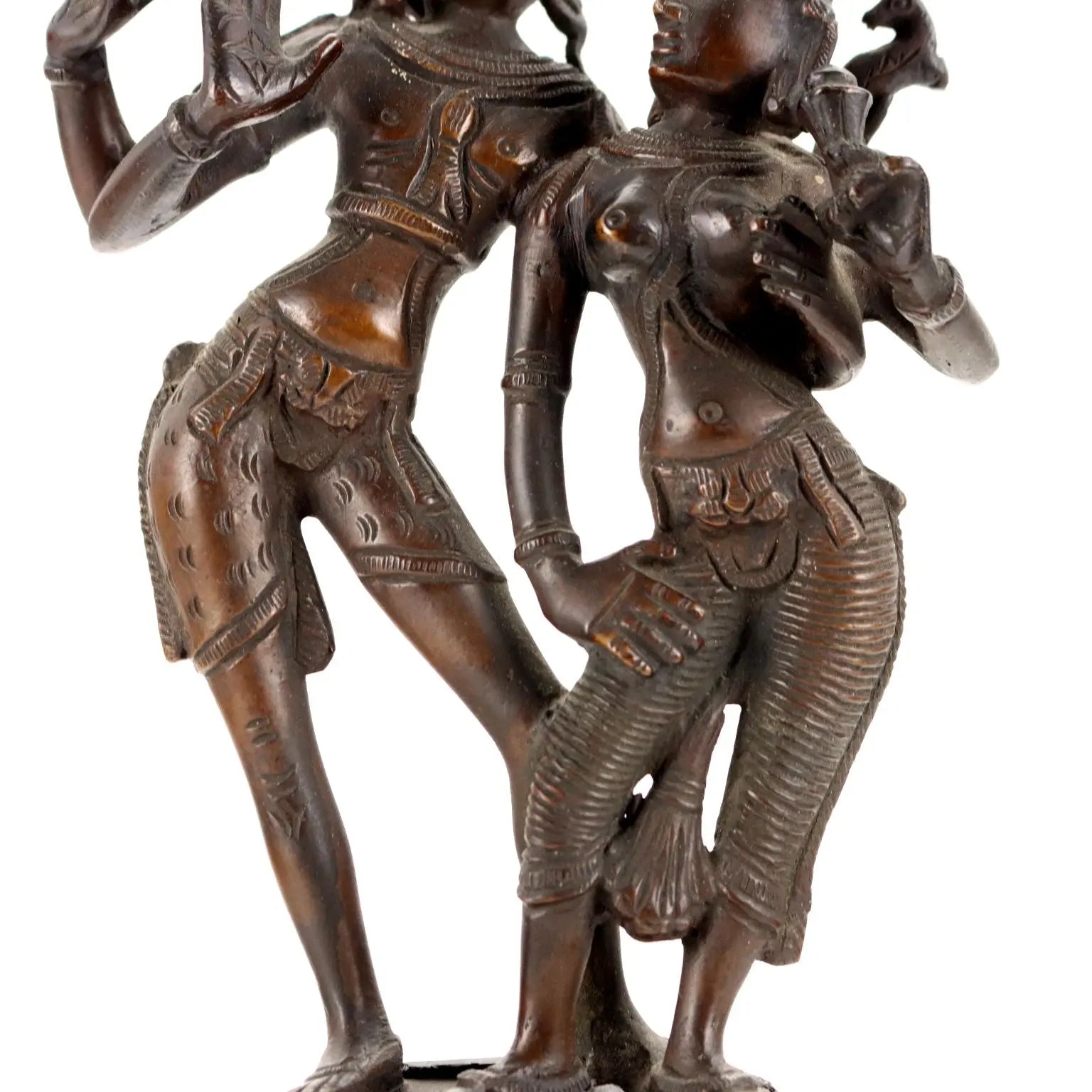 Krishna with a Gopi Bronze India Early 900s Antiques - India, Early 900s | Antiques | Fancy Goods