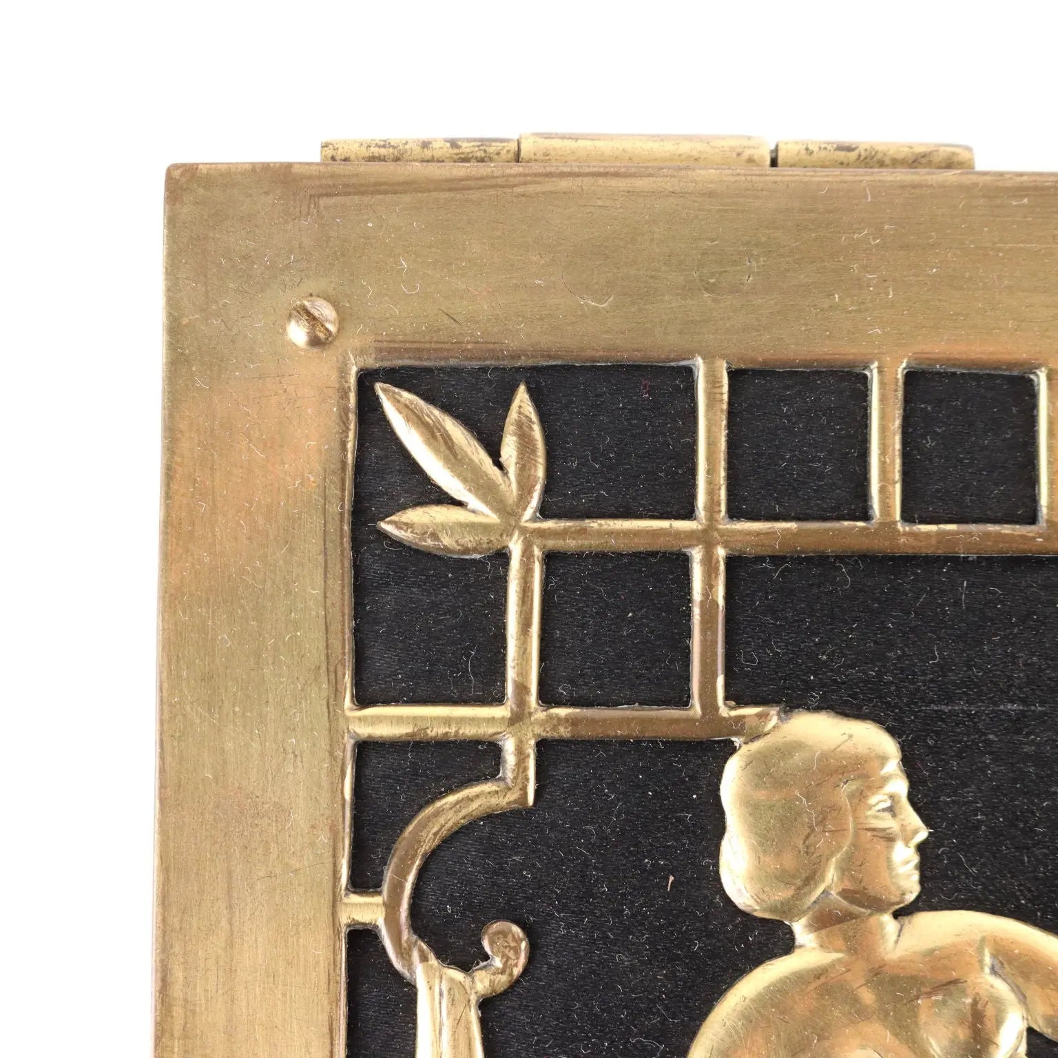 Art Deco Casket Bronze Cloth Europe 1920s-30s Antiques - Europe, 1920s-1930s | Antiques | Fancy Goods
