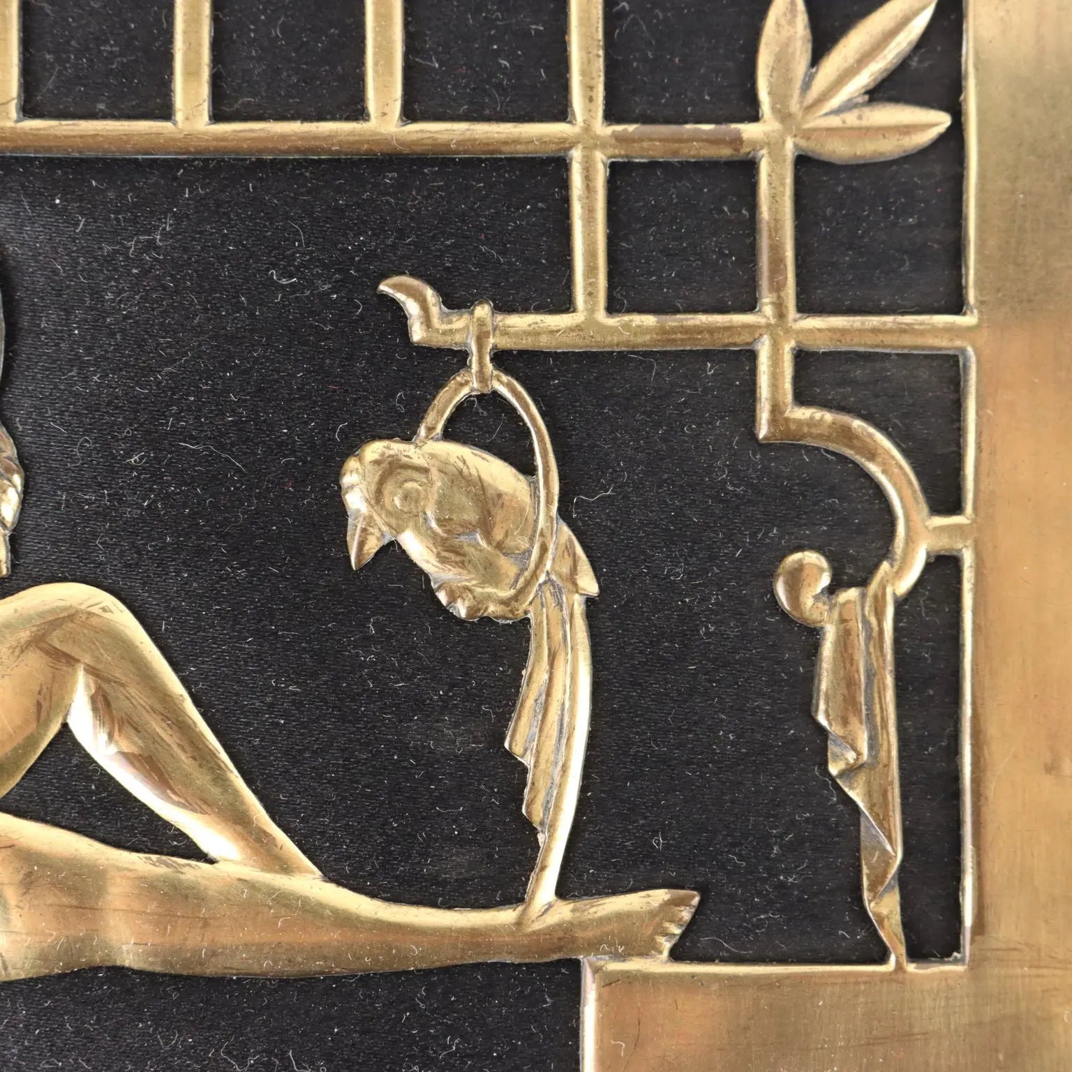 Art Deco Casket Bronze Cloth Europe 1920s-30s Antiques - Europe, 1920s-1930s | Antiques | Fancy Goods