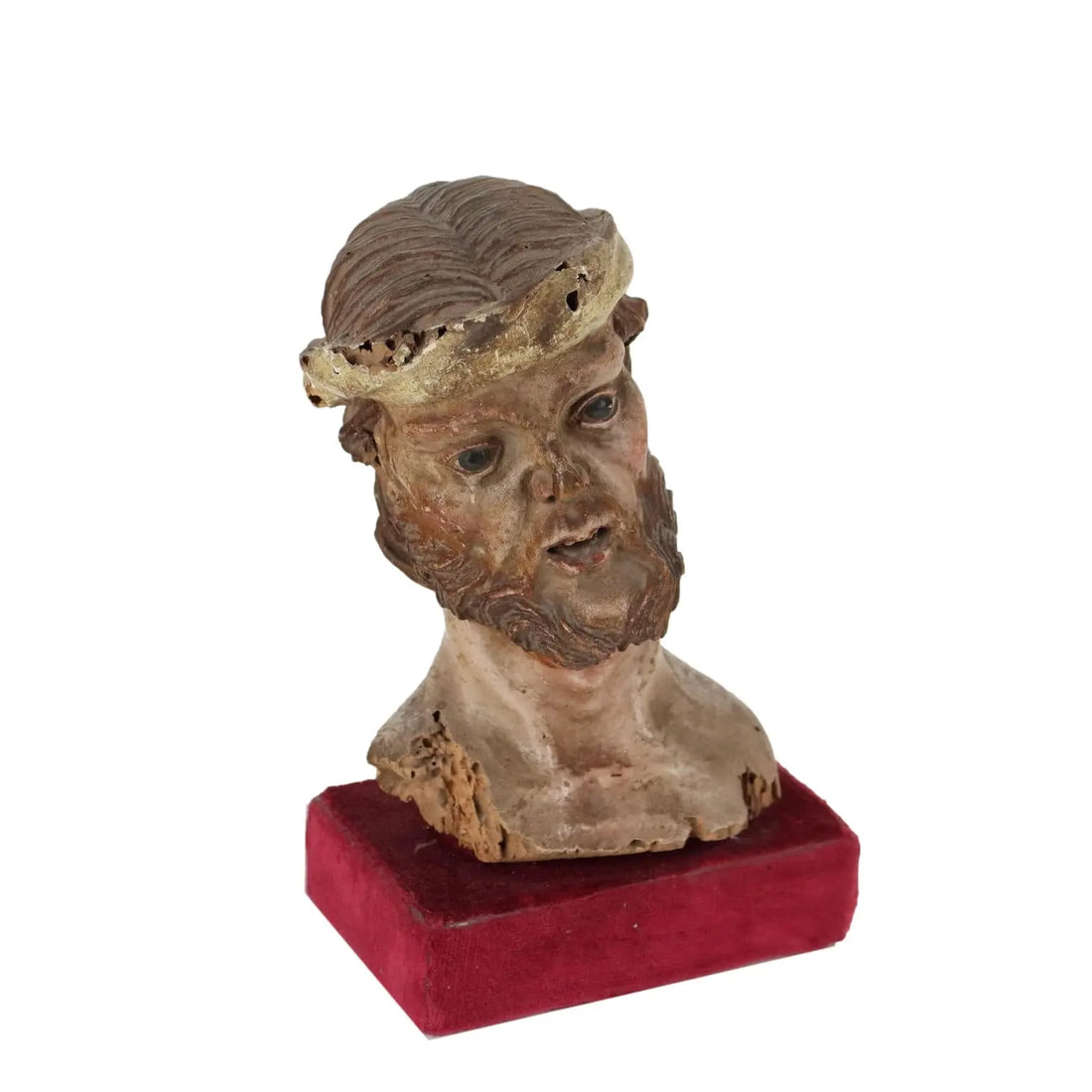 Ancient Wooden Bust Italy XVII Century - Italy XVII Century | Antiques | Fancy Goods