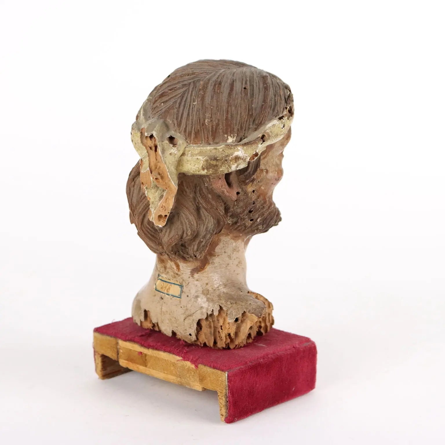 Ancient Wooden Bust Italy XVII Century - Italy XVII Century | Antiques | Fancy Goods