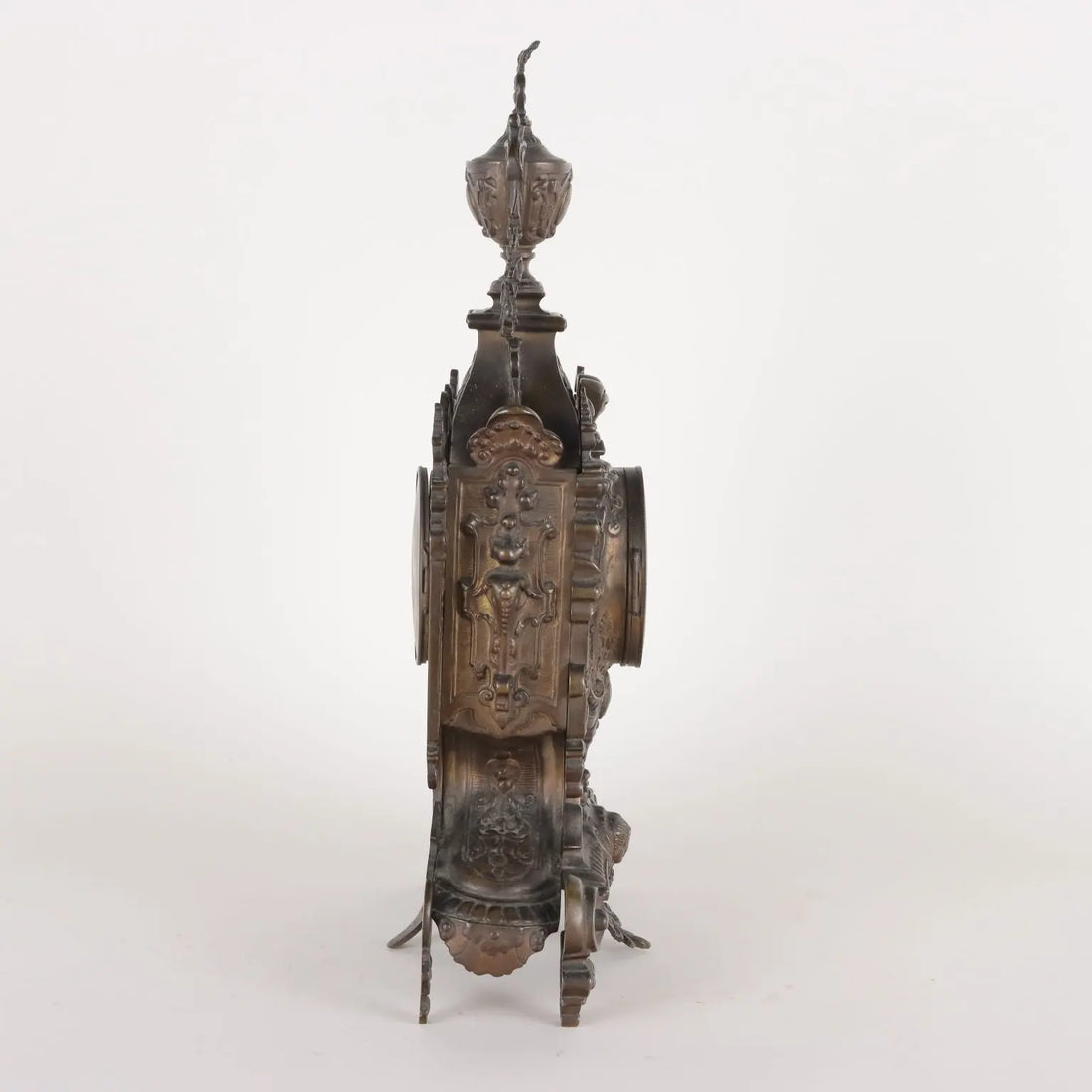 Ancient Eclectic Style Clock Eclectic Style Bronze XIX-XX Century - Europe Late 1800s Early 1900s | Antiques | Fancy Goods