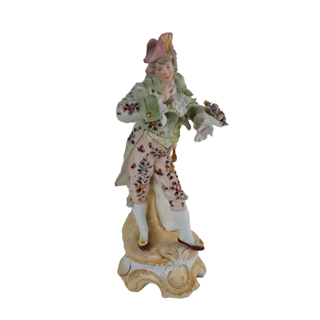 Ancient Sculpture of a Dandy Late XIX Century Finely Painted - France, Late XIX Century | Antiques | Fancy Goods
