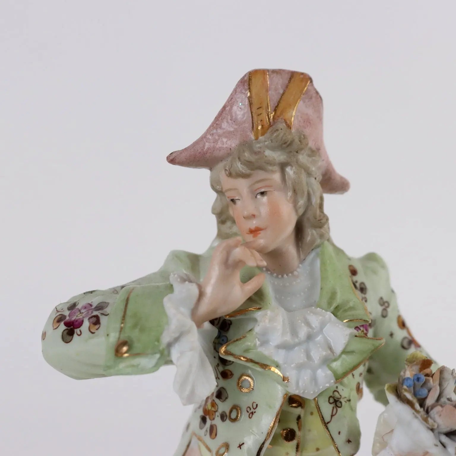 Ancient Sculpture of a Dandy Late XIX Century Finely Painted - France, Late XIX Century | Antiques | Fancy Goods