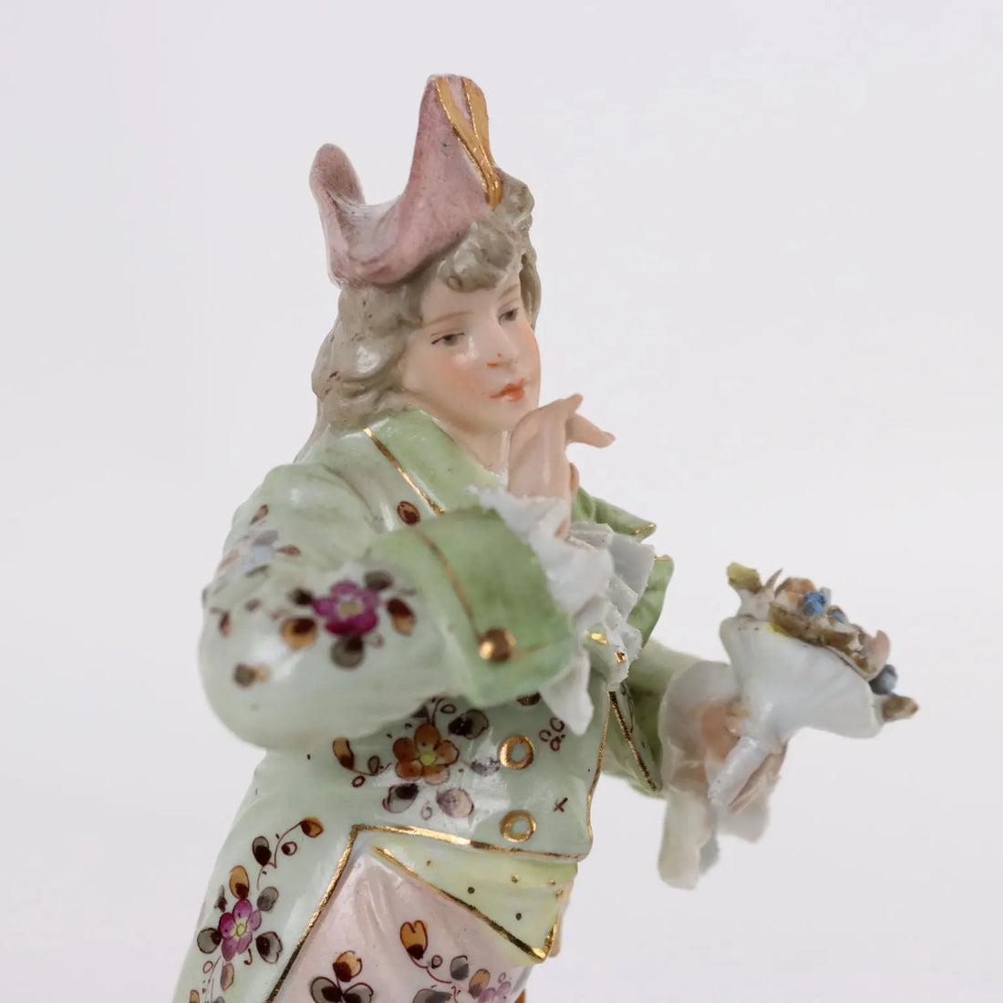 Ancient Sculpture of a Dandy Late XIX Century Finely Painted - France, Late XIX Century | Antiques | Fancy Goods