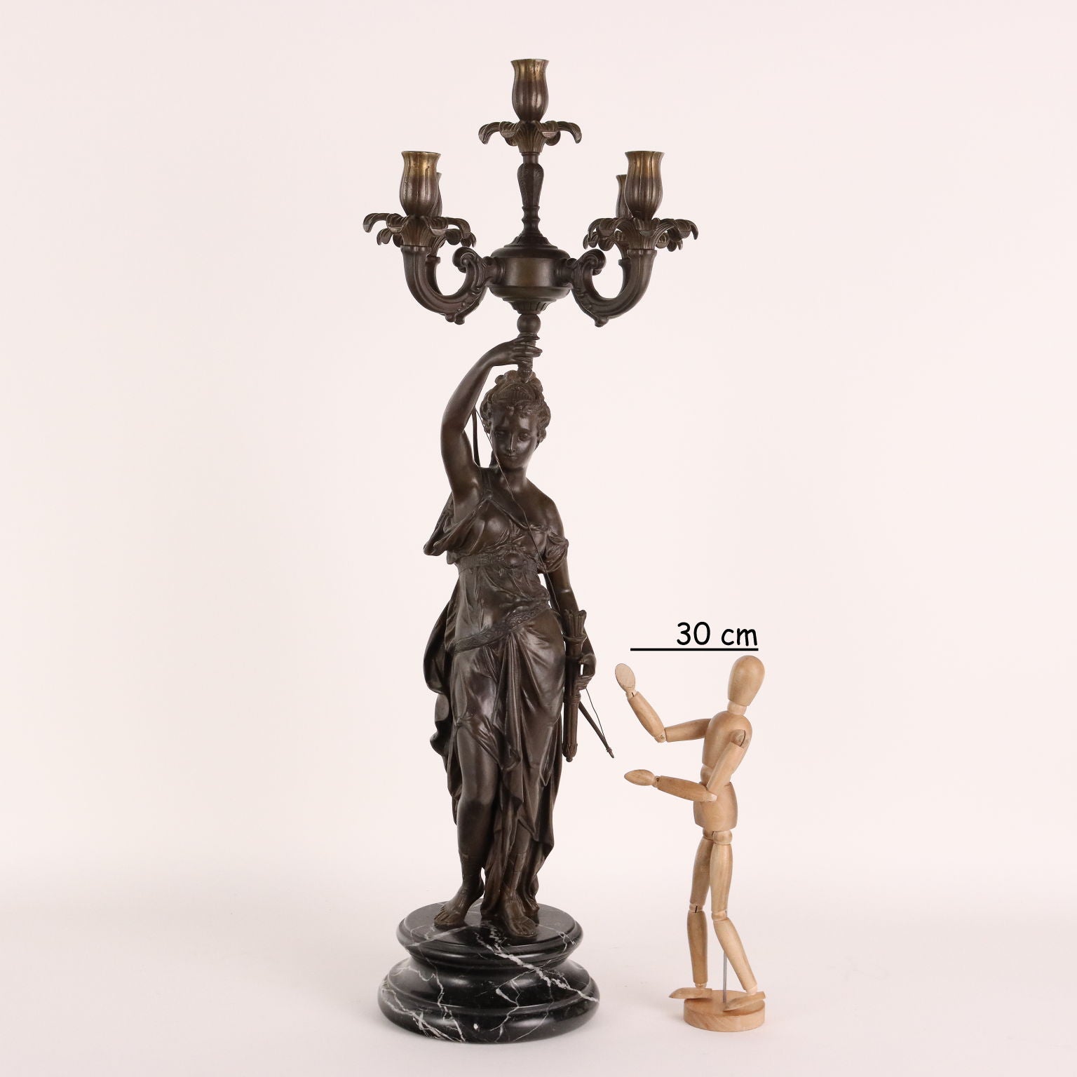 Antique Candelabra Bronze Europe XX Century - Europe, Late XX Century | Antiques  Fancy Goods