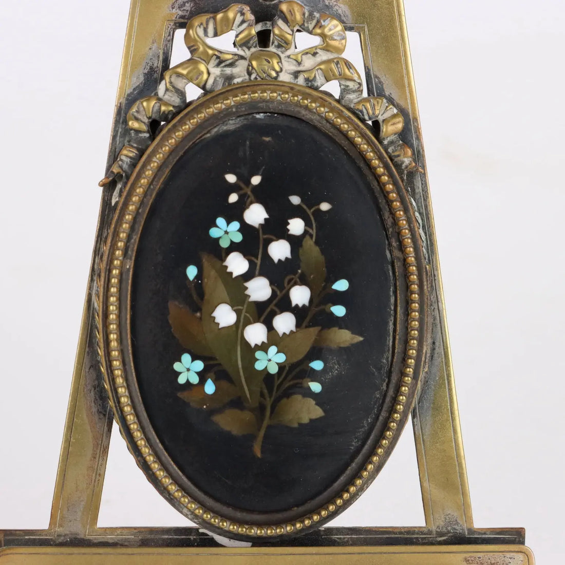 Pair of Ancient Portrait Holders Late XIX Century Bronze Hard Stones E - Italy, Late XIX Century | Antiques | Fancy Goods