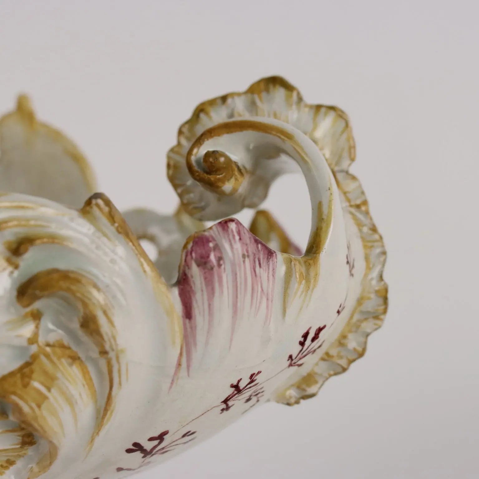 Ancient Centerpiece Man. Antonibon Nove Late XIX Century Majolica - Italy, Late XIX Century | Antiques | Fancy Goods