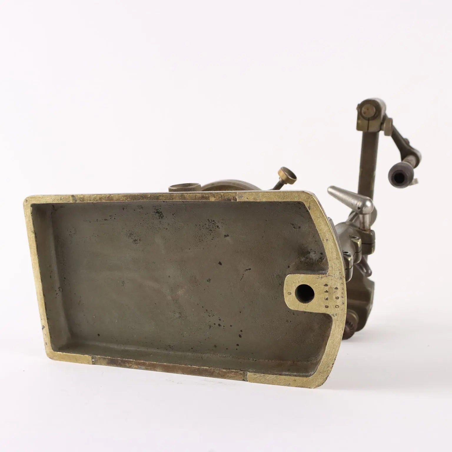 Galloni Dental Technician Parallelometer Mid XX Century Iron Brass - Italy, Mid XX Century ca | Antiques | Fancy Goods