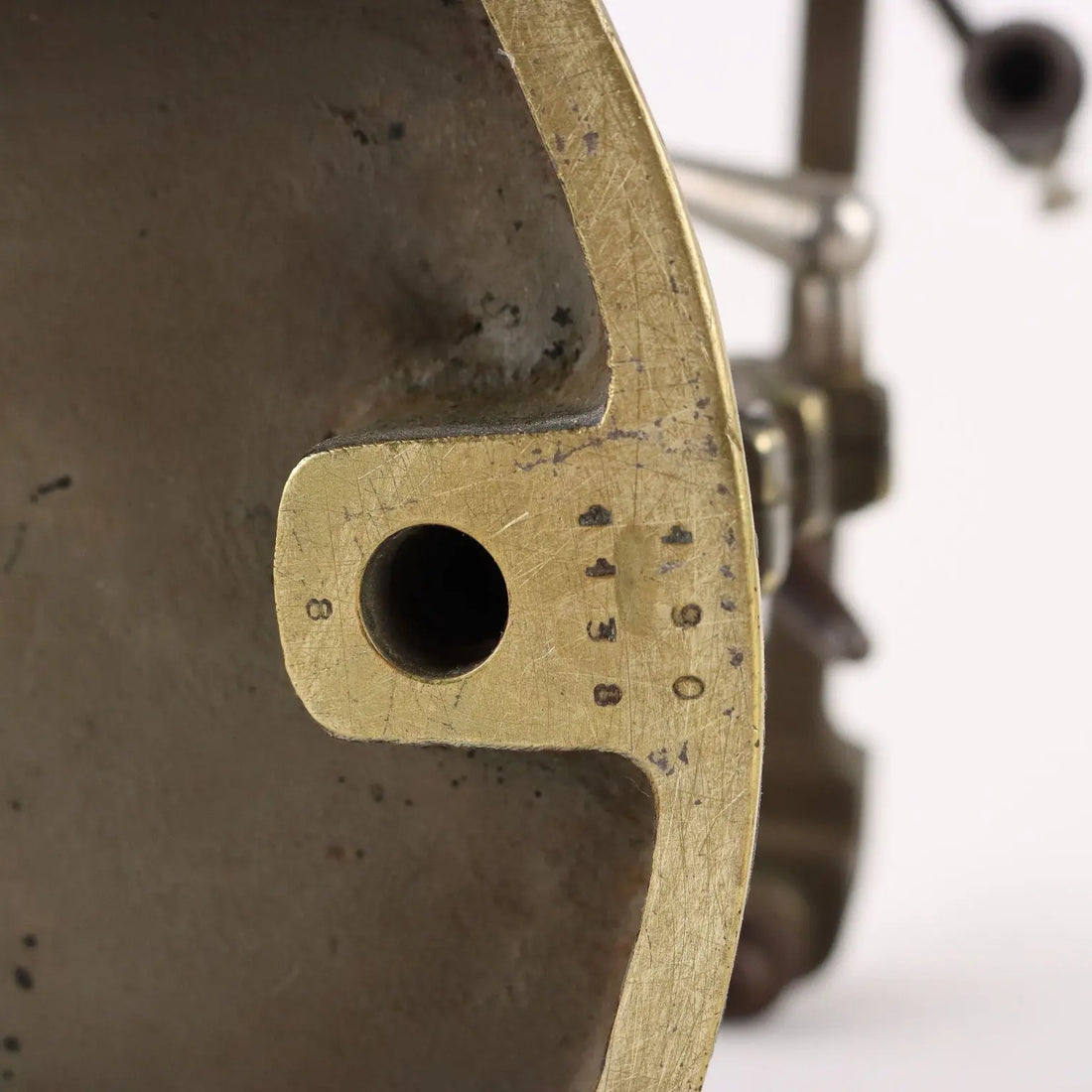 Galloni Dental Technician Parallelometer Mid XX Century Iron Brass - Italy, Mid XX Century ca | Antiques | Fancy Goods