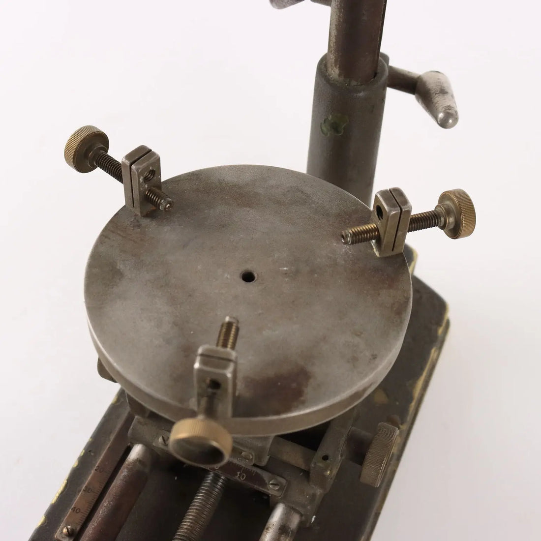 Galloni Dental Technician Parallelometer Mid XX Century Iron Brass - Italy, Mid XX Century ca | Antiques | Fancy Goods