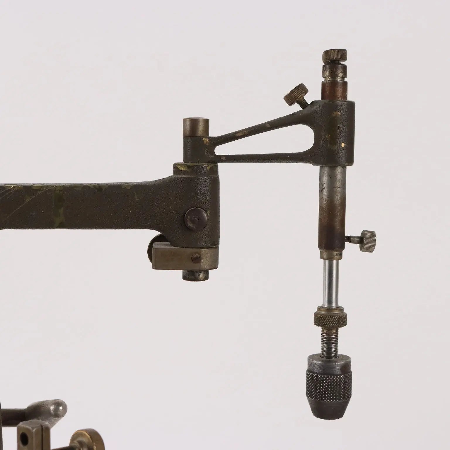 Galloni Dental Technician Parallelometer Mid XX Century Iron Brass - Italy, Mid XX Century ca | Antiques | Fancy Goods