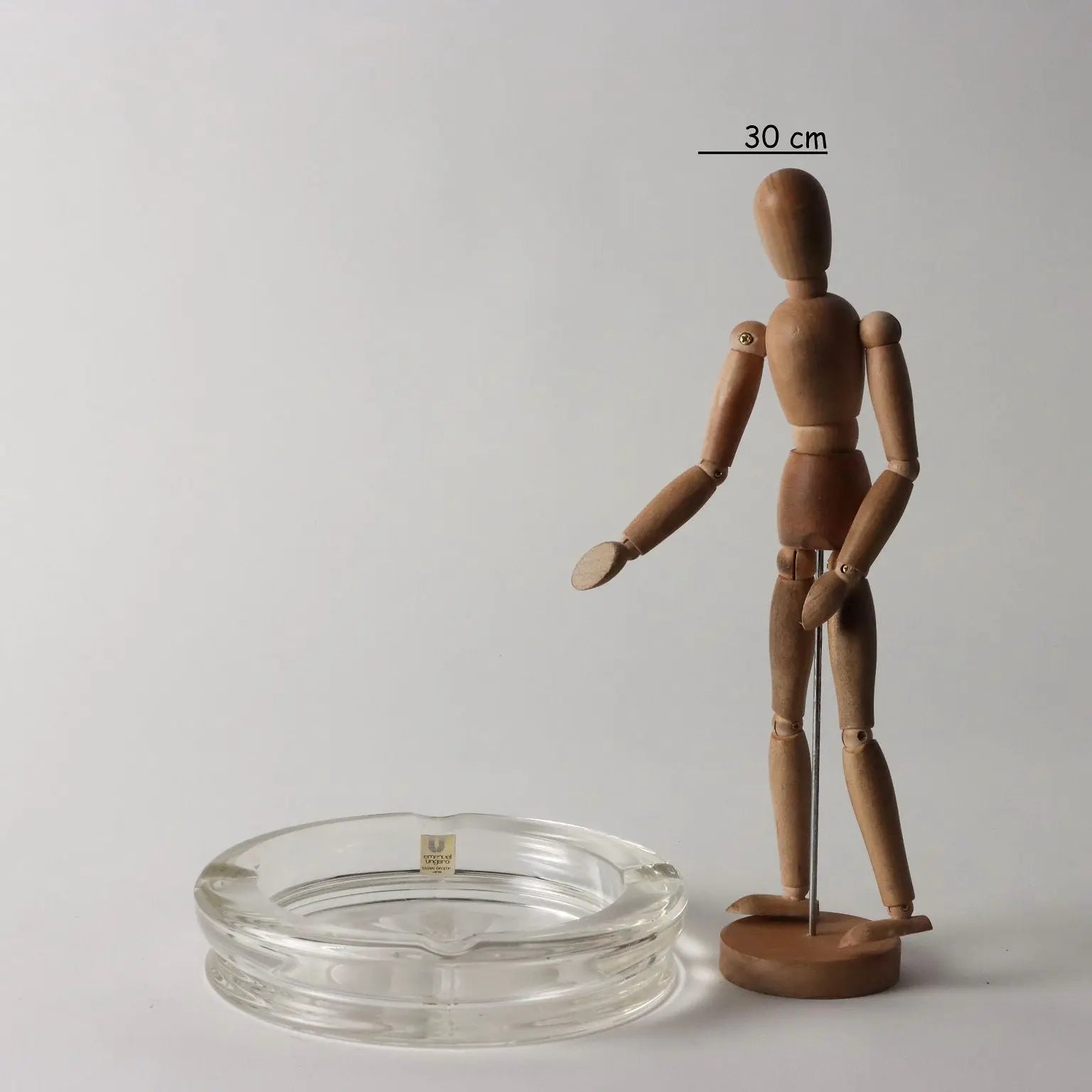Vintage Ashtray Emanuel Ungaro 1980s-90s Sasaki Crystal Japan - France, 1980s-1990s | Antiques | Fancy Goods