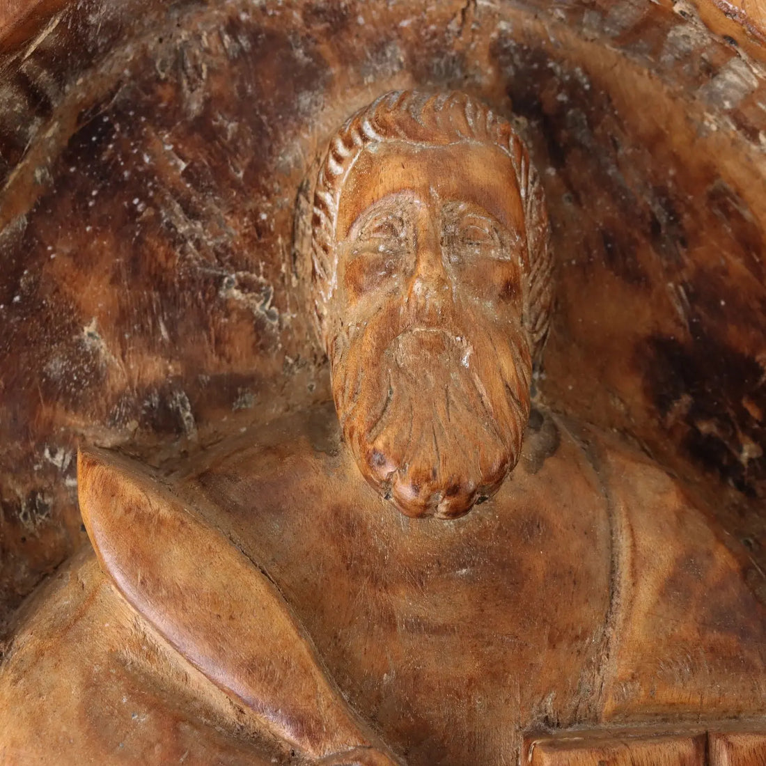 Pair of Ancient Tiles The Evangelists Early XX Century Linden - Italy, First Half XX Century | Antiques | Fancy Goods
