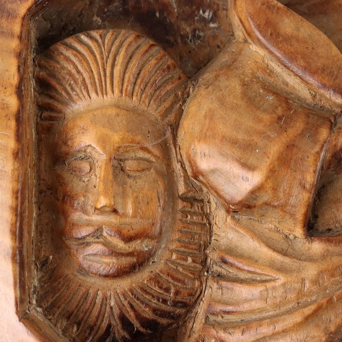 Pair of Ancient Tiles The Evangelists Early XX Century Linden - Italy, First Half XX Century | Antiques | Fancy Goods