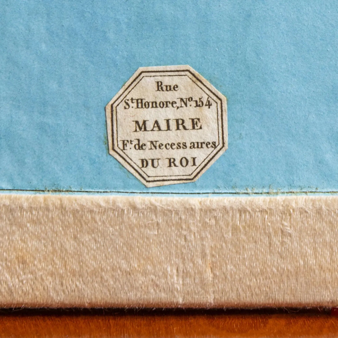 Antique Sewing Travel Kit Charles X Maison Maire Citronnier 1825-1830 ca.