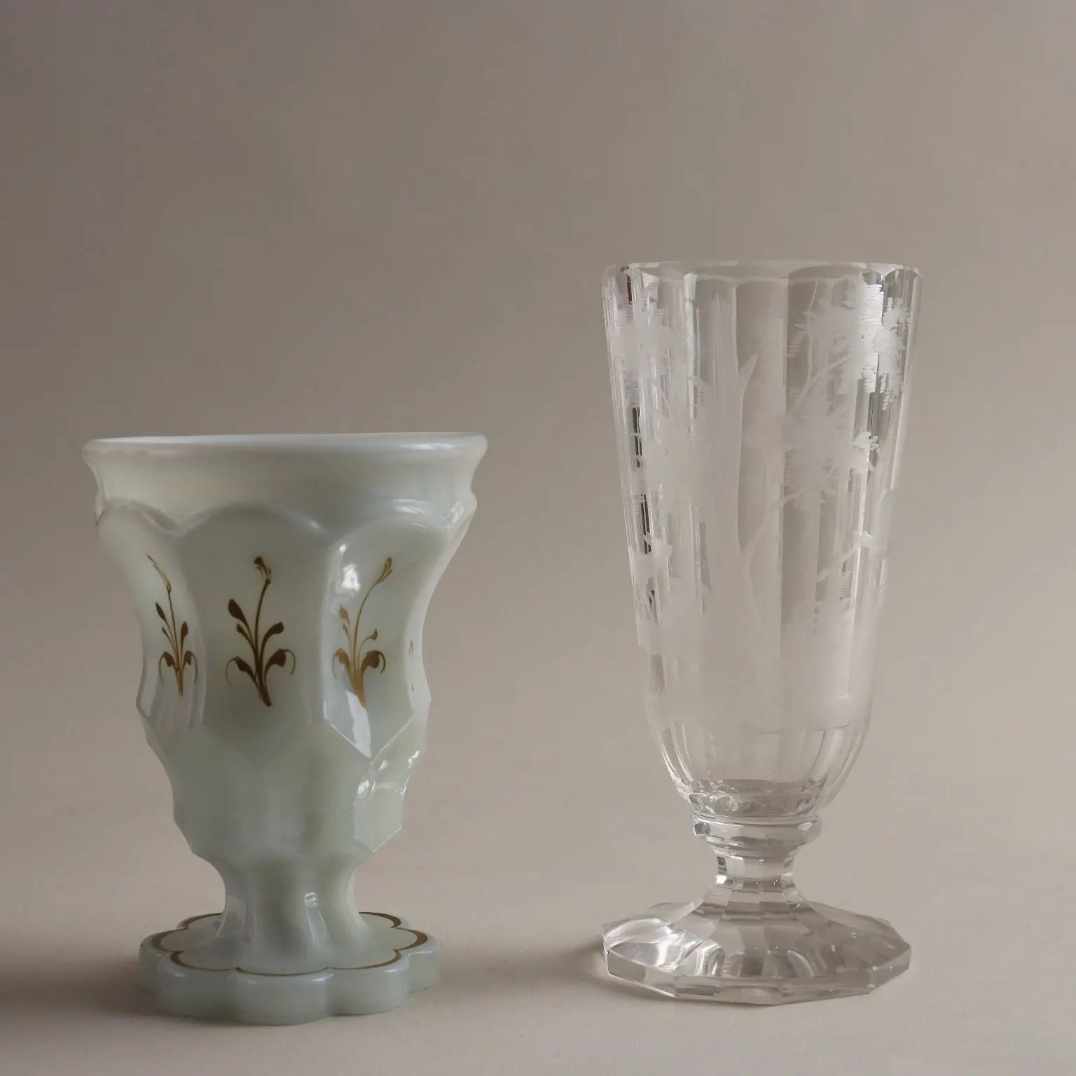 Group of Antique Glasses Coloured Glass Various Manufactures - Europe, XIX-XX Century | Antiques | Fancy Goods