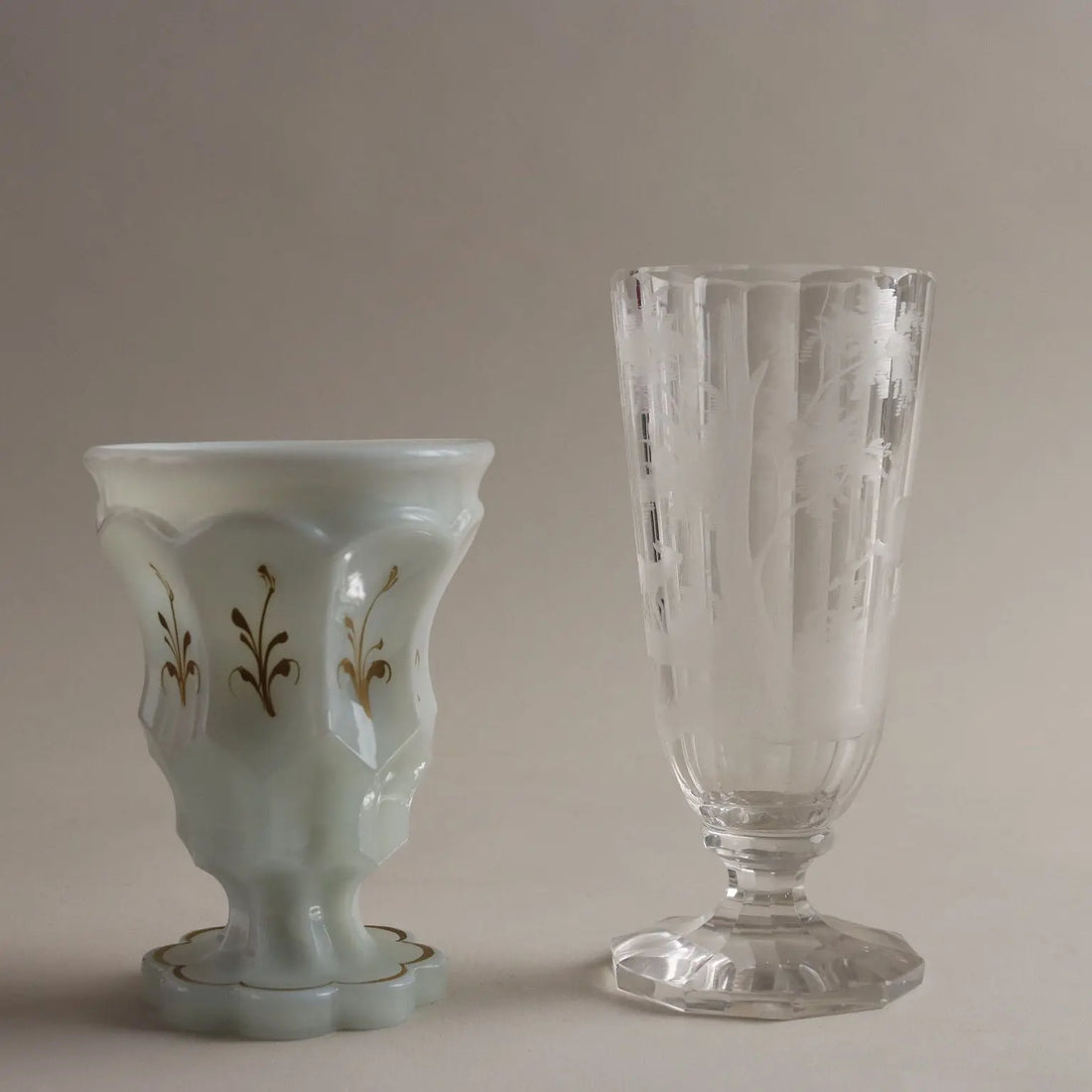 Group of Antique Glasses Coloured Glass Various Manufactures - Europe, XIX-XX Century | Antiques | Fancy Goods
